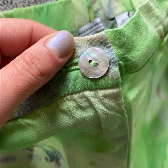 & Other Stories High-Waisted Tie Dye Shorts - Sz.2 - Picture 7 of 12